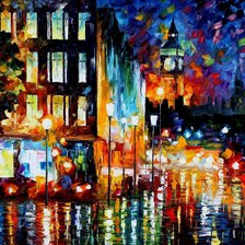 Лондон. Леонид Афремов