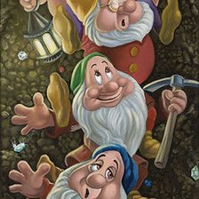 Схема вышивки «7 enanitos»