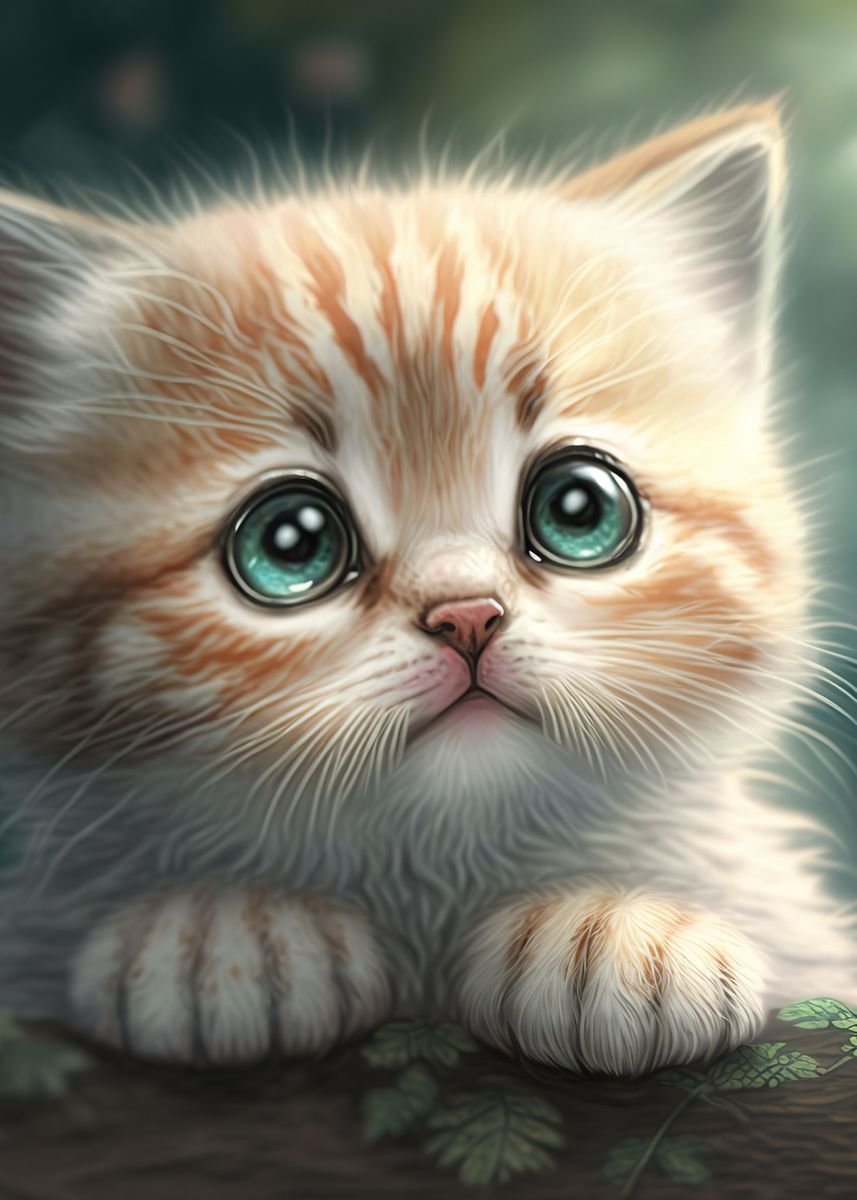 котенок - кот, животные, котенок - оригинал