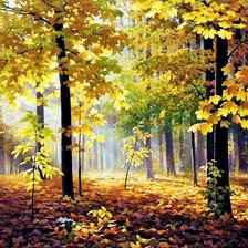 Схема вышивки «художник Александр  Игнатьев»