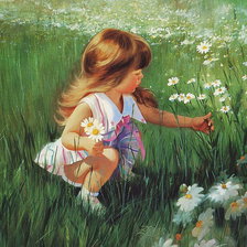 Схема вышивки «Букет. По картине Дональда Золана»