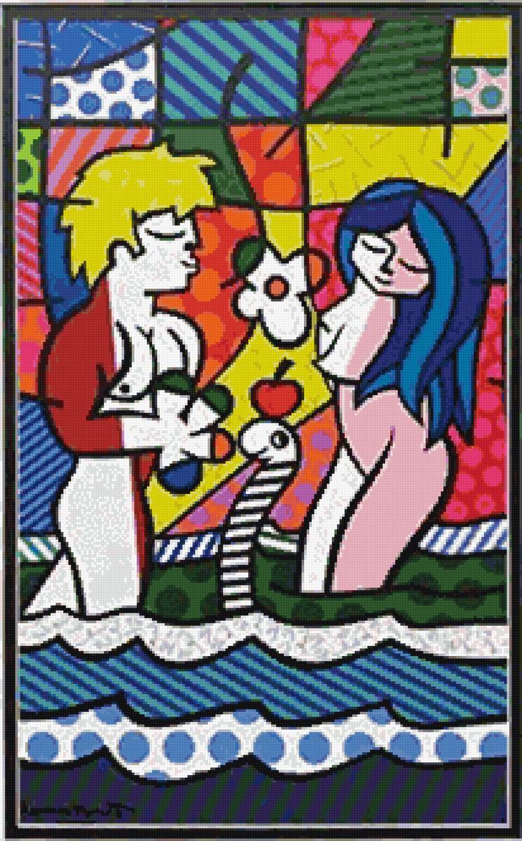 Купание. Поп-арт - поп-арт, арт - предпросмотр