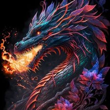 Схема вышивки «Символ года»