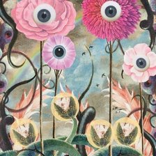 Схема вышивки «ojos»