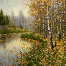 Схема вышивки «Листопад»