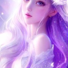 Схема вышивки «Hot girl»