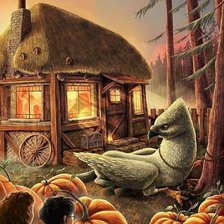 Схема вышивки «спасение клювокрыла»