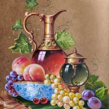 Схема вышивки «Фруктовый натюрморт»