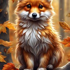 Схема вышивки «Лиска»