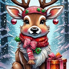 Схема вышивки «Подарочки»