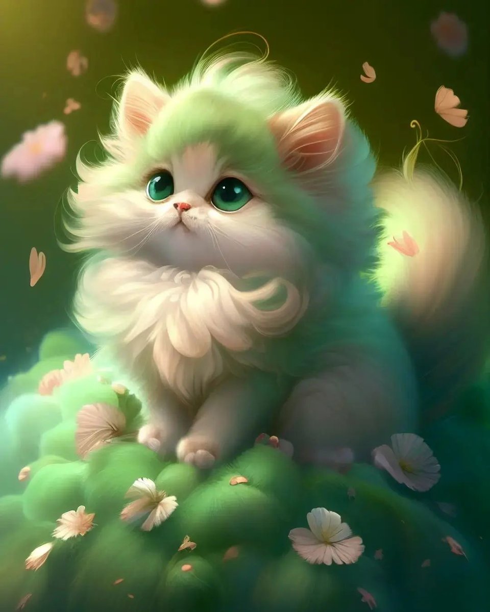 Green Miumiu - mèo - оригинал