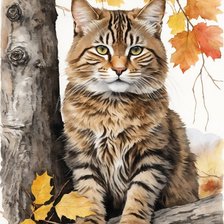 Схема вышивки «Коь»