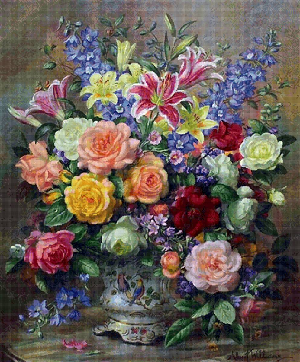 Альберт Вильямс - альберт вильямс, букет - предпросмотр