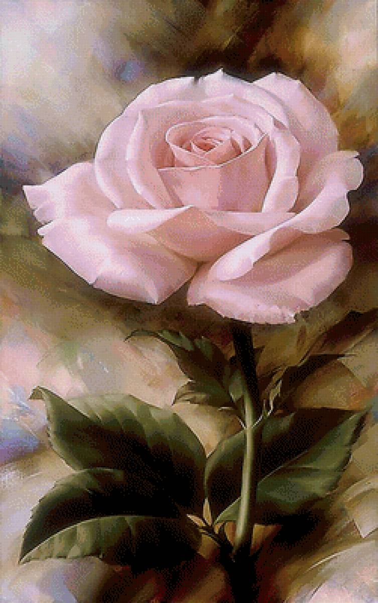 Роза. Игорь Ливашов - русские художники - предпросмотр