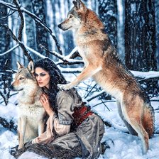 Схема вышивки «стая»