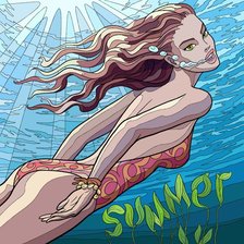 Схема вышивки «Лето»