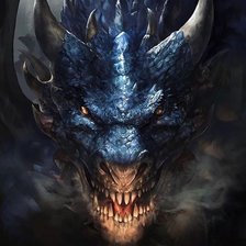 Схема вышивки «Дракон»