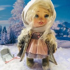 Схема вышивки «Зима»