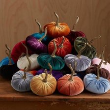 Схема вышивки «Тыквенная семейка»