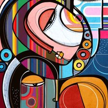 Схема вышивки «Абстракция»