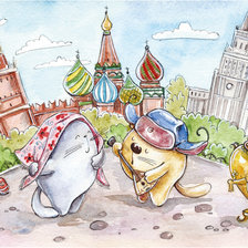 Схема вышивки «Гостеприимная семья»