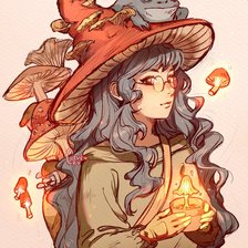 Схема вышивки «Хранительница гребниц»