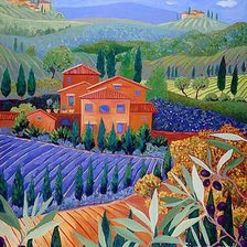 Схема вышивки «Каталония»