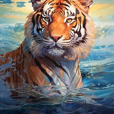 Схема вышивки «Водоплавающий»