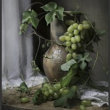 Схема вышивки «Виноград»