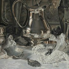 Схема вышивки «Серебро»