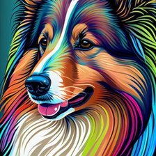 Схема вышивки «Шелтик.»