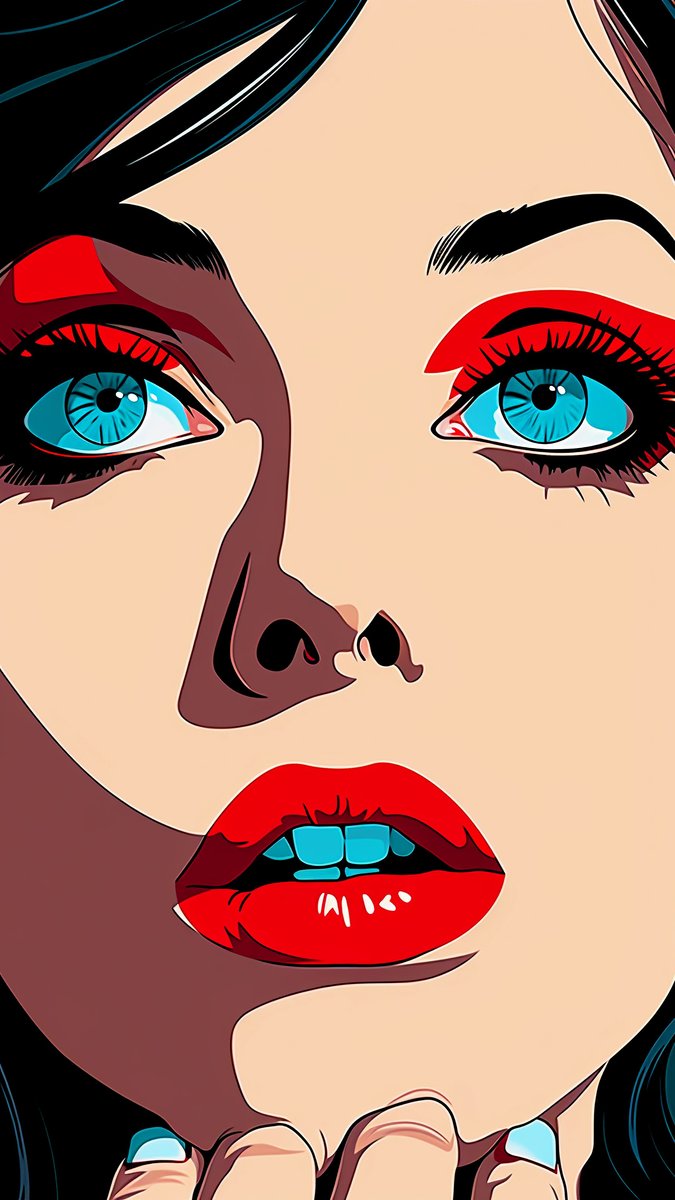 Глаза небесной красоты - женщина, красота, арт, девушка - оригинал