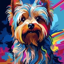 Схема вышивки «Йорки»