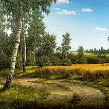 Схема вышивки «природа»