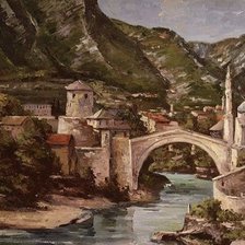 Схема вышивки «Mostar»
