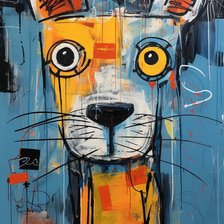 Схема вышивки «Смешной пес 4»