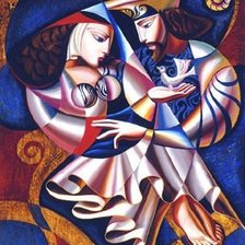 Схема вышивки «пара»