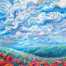 Схема вышивки «Красота»