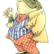 Схема вышивки «Сэр Жабон»