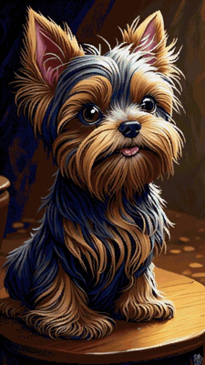 Йорк - йоркширский терьер, животные, собака - предпросмотр