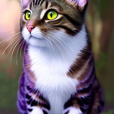 Схема вышивки «котенок»