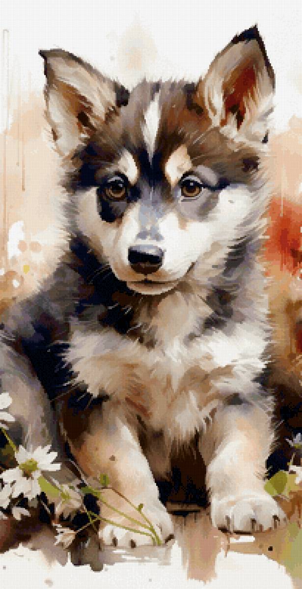 Маламутик - животные, собаки, щенки, собака - предпросмотр