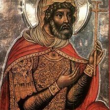 Схема вышивки «Мученик Лонгин Сотник»