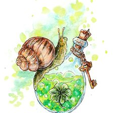 Схема вышивки «Эликсир удачи 🍀»