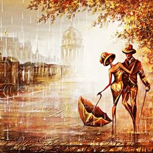 Схема вышивки «Дождь с Дождихой»