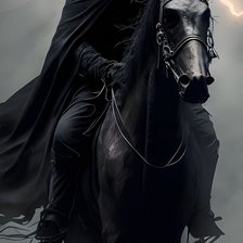 Схема вышивки «Всадник»