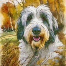 Схема вышивки «Бриар»