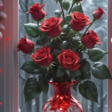 Схема вышивки «Розы»