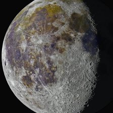 Схема вышивки «Луна»