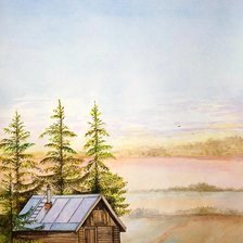 Схема вышивки «Родной край»